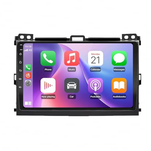 Pantalla de Coche para Prius 30 que Resuelve la Falta de Carplay y Android Auto Inalámbrico