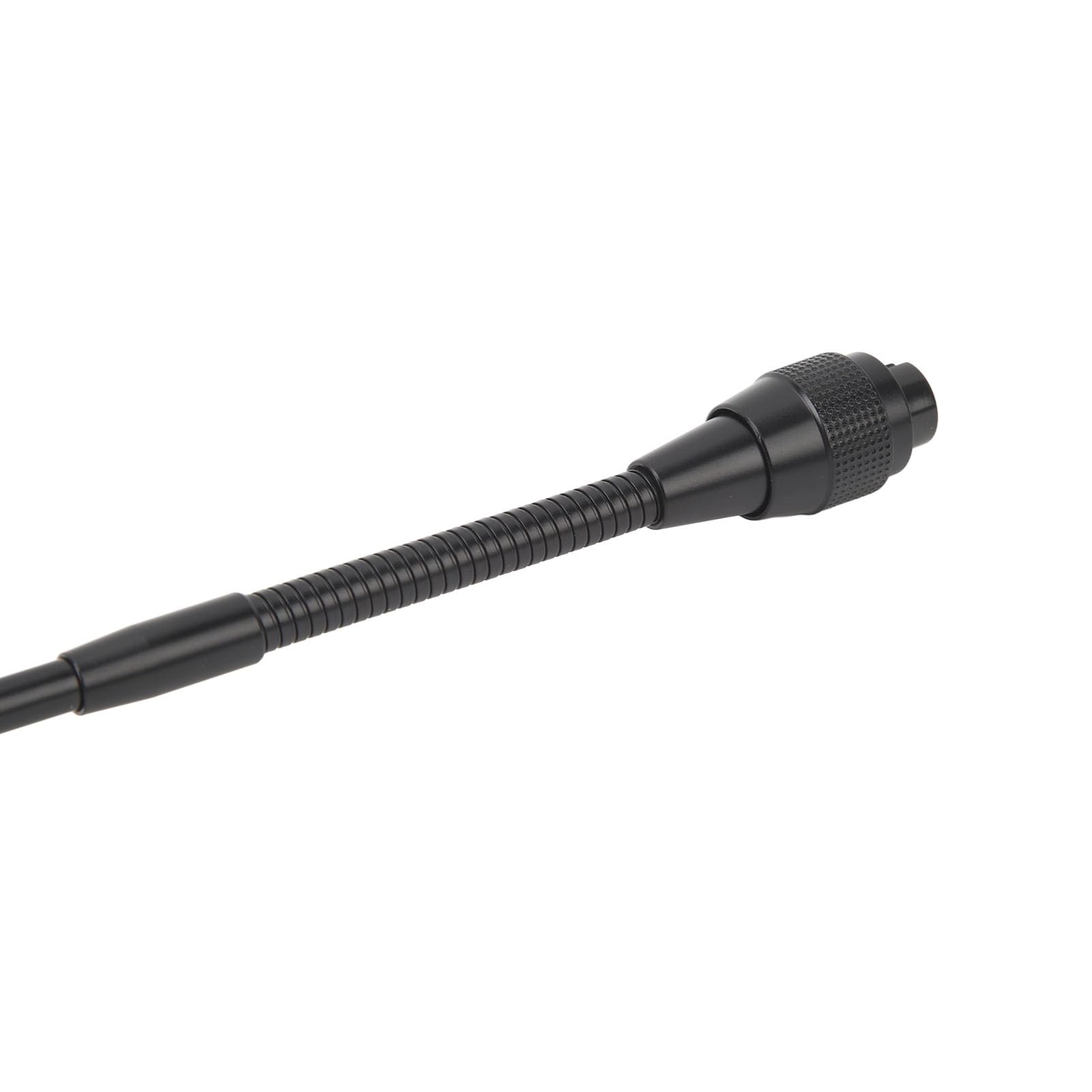 Micrófono de Cuello de Cisne de 25 Cm, Micrófono de Condensador de Voz con Transmisión de Sonido Claro con Carcasa de Aleación de Aluminio, Micrófono de Podio de Cuello de Cisne