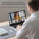 Seminer adapter Lightning do USB C z obsługą audio i sterowaniem liniowym dla iPhone 16/15 Pro Max Plus, iPad Air/Pro/Mini, nie do ładowania/transferu danych