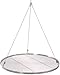 65 cm Grillrost Edelstahl für Schwenkgrill 3 Bein BBQ Grill Rost mit Seil 14 mm Stababstand