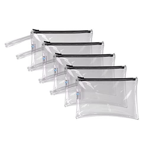 Covers & All 3203304152025 Tool Bag, 18 Oz 48 Phr, Ultra-Clear Pvc Tool Pouch With Belt For Hanging, Multipurpose Use Clear Zipper Pouches cover