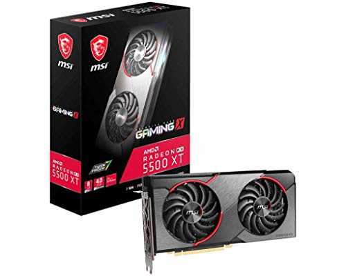 MSI Radeon RX 5500 XT Gaming X Dual Fan Graphics Card - 8 GB