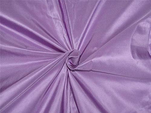 Taffetas de soie lourd TAF 297 lavande foncé étoffe noble 137 cm