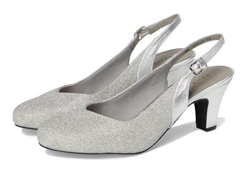 David Tate Sapato feminino Avenue, Prata, 37