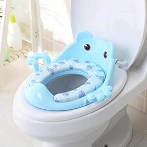 TUEWDFSA Opvouwbare Baby Potty Training Seat Baby Kinderen Potty Toilet Baby Kids Toilet Seat met Verstelbare Ladder…