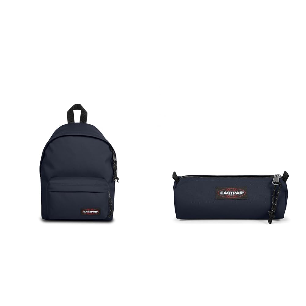 EASTPAK ORBIT XS Sac à Dos Mini, 27 L - Ultra Marine (Bleu) & BENCHMARK SINGLE Trousse, 27 L - Ultra Marine (Bleu)