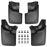 Premium Heavy Duty MudFlaps Set of 4, Front and Rear Splash Guard Protectors - Compatible with Toyota Tacoma with OEM Fender Flares Only, Year 2016-2023 -Does not Fit SR Models - Replaces PT345-35170