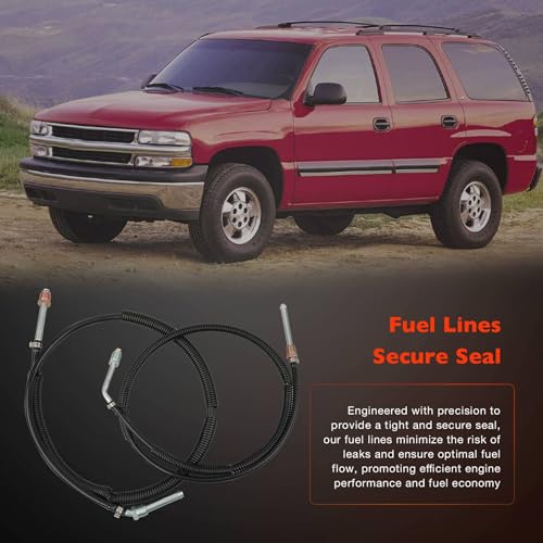 Líneas de combustible de nailon para Chevy GMC Vortec 1999-2000 6