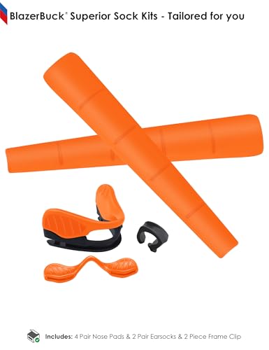 Image of BLAZERBUCK Replacement Earsocks & Nosepieces & Frame Clip for Oakley M Frame 2.0 Strike