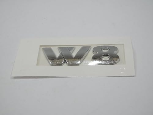 VW Original Passat W8 Schriftzug Chrom - 3B0853675R 739
