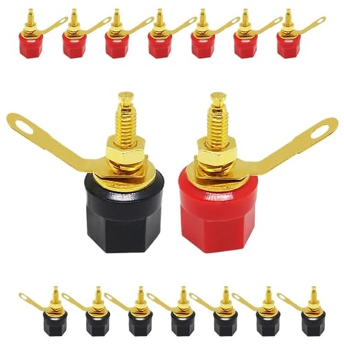 Terminal de Altavoz Tipo Banana de 4mm para Conector de Audio y Amplificador