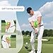 HANQUAN The Connector Golf Training Aid,Simple and Effective Training Tool,Golf Swing Trainer for Posture Correction Practice,Golf Training Aids Helps Train Proper Swing Mechanics,Arm Structure