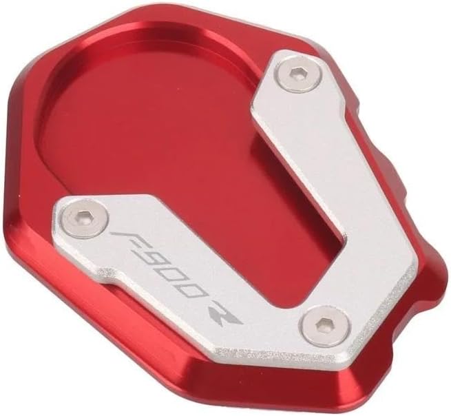 オートバイCNCキックスタンドフットサイドスタンド延長パッドプレートブラケットに適合するF900R / F900XR 2020-20