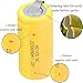 Ni-Cd Rechargeable Battery Sub C SC Batteries, 1.2V 2200 mAh with Tabs for Power Tools Battery Pack (Yellow*12)