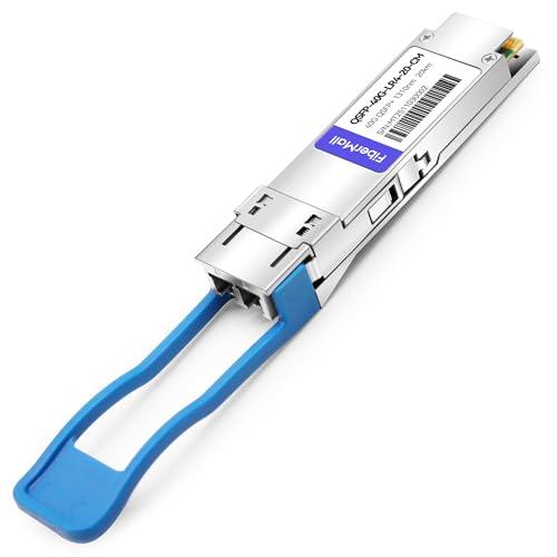 Image of 40G QSFP+ LR4 Optical Transceiver Module,Compatible with Fortinet FN-TRAN-QSFP+LR-20,40GBASE-LR4 QSFP+ 1310nm,CWDM4 20km LC DOM