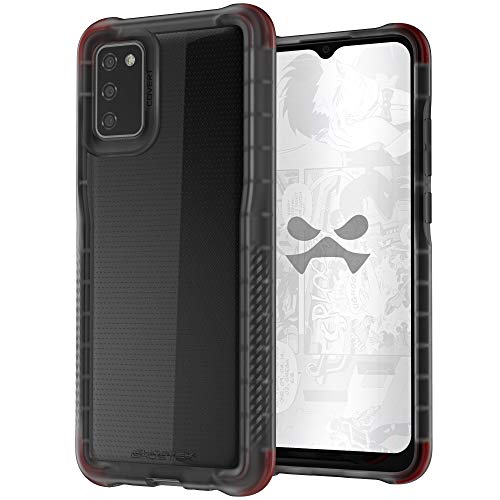 Image of Ghostek COVERT Galaxy A02s Case with Clear Slim Fit Design and Anti-Slip Grip Bumper Premium Shockproof Protection Thin Protective Phone Cover Designed for 2021 Samsung Galaxy A02 s (6.5 Inch) (Smoke)