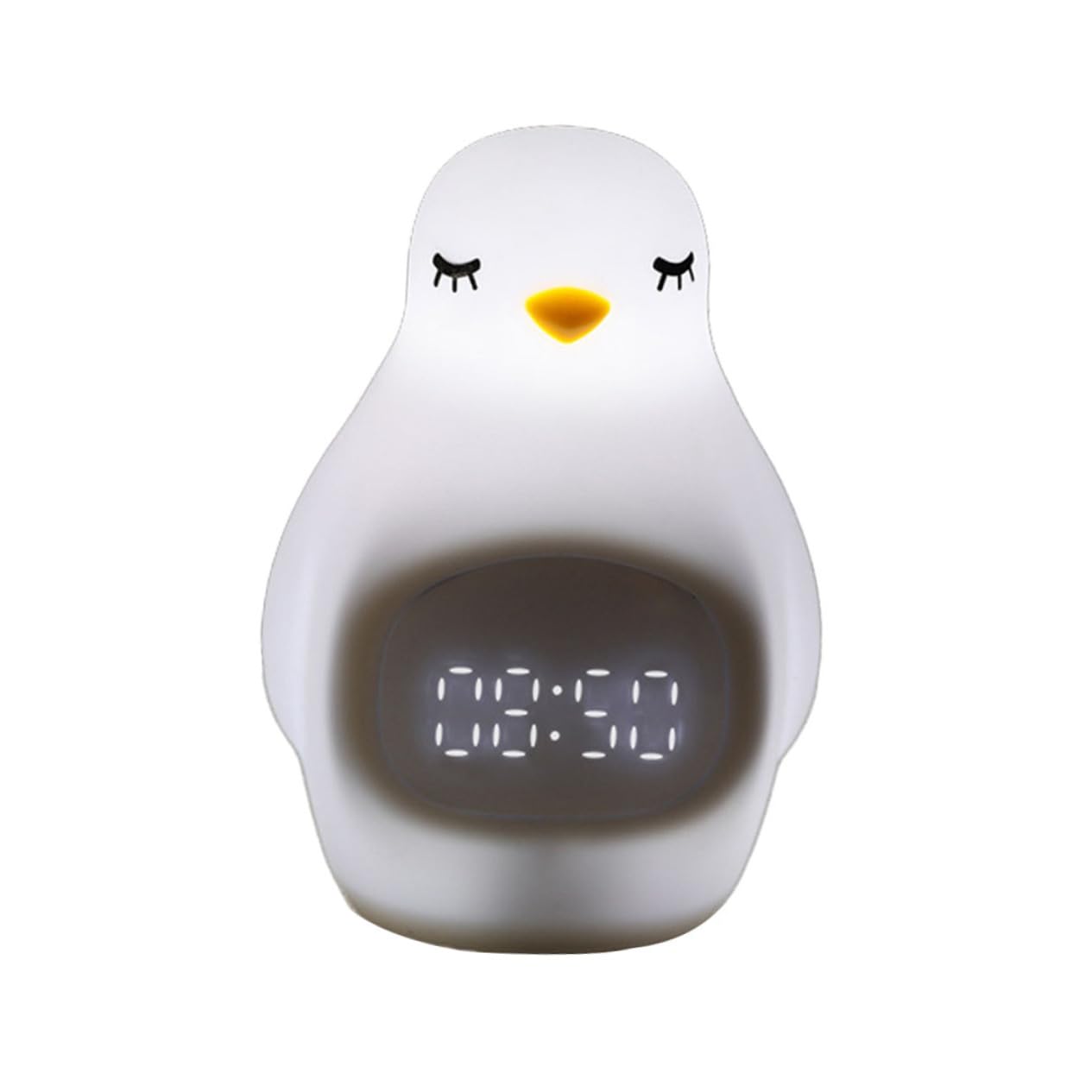 Réveil pour chambre à coucher style pingouin : l'horloge numérique idéale des étudiants