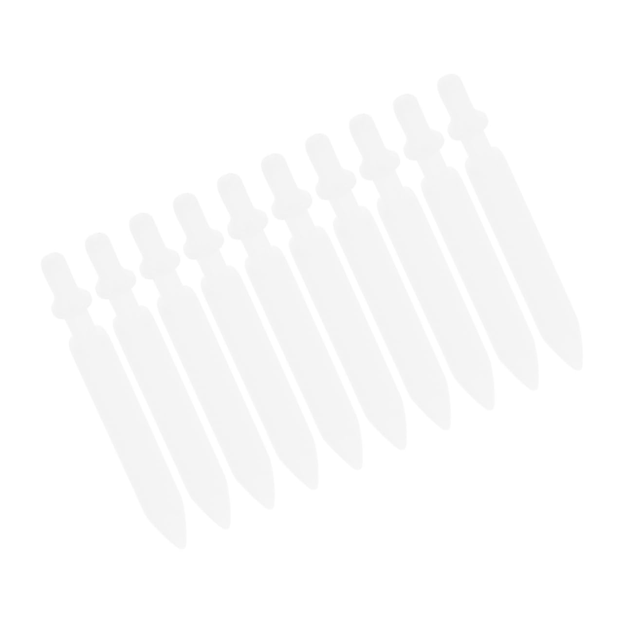 SEWACC Marking Pen Replacements 10 Nylon Pen Tips for Acrylic Oil Paint Markers Smooth Flow Easy to Change