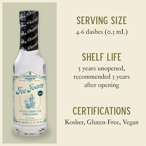Fee Brothers Fee Foam Cocktail Foamer - 5 oz