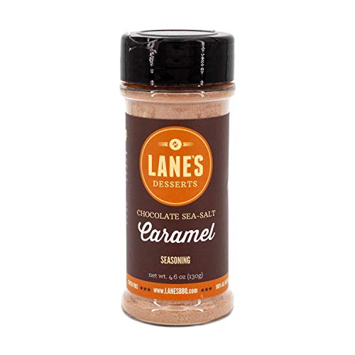 Lane s Desserts Chocolate Sea-Salt Caramel Seasoning | All Natural | No MSG | No Preservatives | 4.6 oz