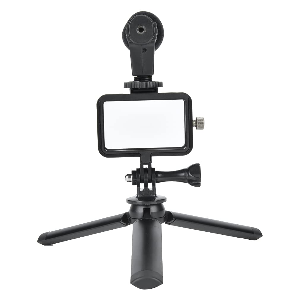 Aparat sportowy Akcesoria do selfie Mikrofon Adapter audio USB-C 3,5 mm Rama ochronna Statyw do