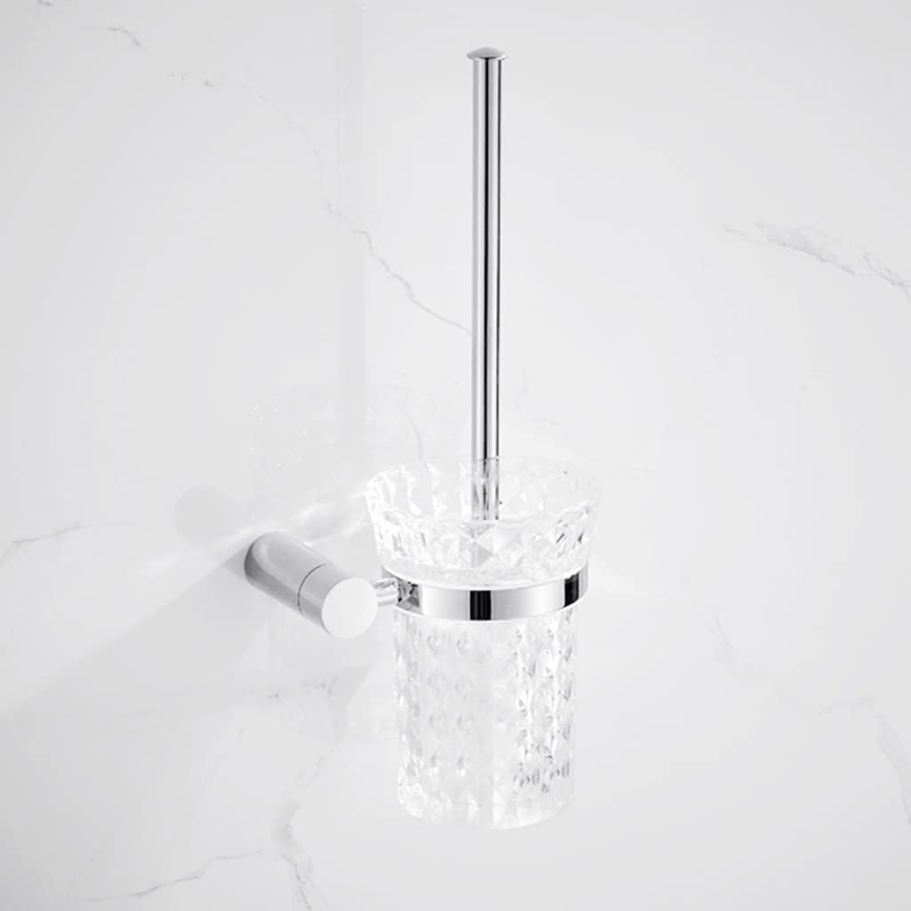 Towel Rack Bathroom Towel Rack, All Copper Bathroom Thickening Hardware Set, Towel, Paper Roll, Toilet Brush, Single Hook Bathroom Hardware/Toilet Brush The New/Toilet Brush