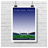 Home.Ground.Prints Wall Art Graphic Design Football Stadium Gift Print Collection - Portsmouth FC 