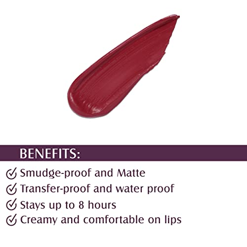 Image of Glam 21 Lip Sutra Non-Transfer Crayon Lipstick |Lightweight & Longlasting| Creamy and comfortable on lips -2.8 gm | Maroon Love-13
