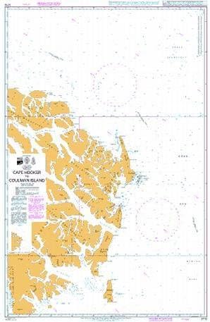 UKHO BA Chart 3710: Cape Hooker to Coulman Island
