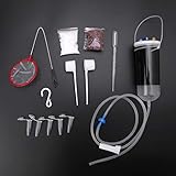 STEBCECE 1 Set Aquarium Brine Shrimp Incubator Fairy Shrimp Egg Hatch Tool Kit Fish Tank Equipment Hatching System Regulator Hose Check Cultivation Kit for Ornamental Fish