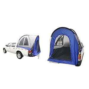 Vrachtwagen Bed Tent,Waterdichte PU2000 dubbellaagse vrachtwagenbedtenten | Full-size kort en normaal bed voor 5-6,5 voet met voorluifel Ecoticfate