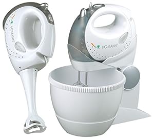 Bomann CB 336 Handmixer-Set Weiß