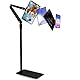 Tablet Bodenhalterung für ipad,Tragbarer Monitor Bodenständer für 15.6’’,16’’,Overhead Bett Tablet Mount Stand Halterung,Kompatibel mit 4.7’’-16’’ iPhone iPad Pro Air Mini,Samsung Tab,Surface Pro,Bild