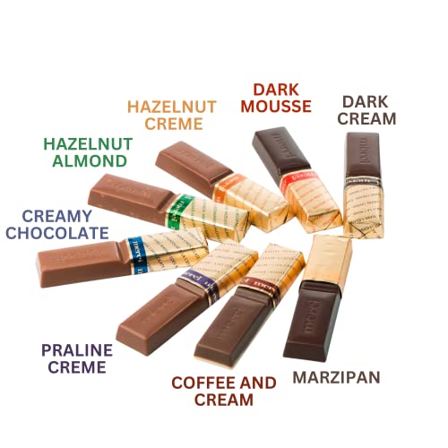 Needzo Merci Finest Assortment of European Chocolates Gift Box, Individually Wrapped Assorted Flavor Dark and Milk Chocolate, Gourmet Candy Gifts, Pack of 2, 8.8 Ounces