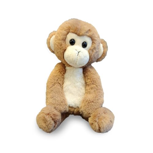 World's Softest Plush Stuffed Animal for Baby, Toddler, Kids, Adults - Adorable Toy Made from Kid-Friendly, Quality Materials - Lushee MoMo Monkey, 10'