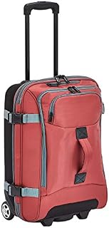 Amazon Basics Small Wheeled Travel Duffel, Black