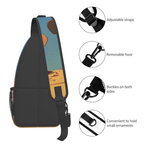 Morrales tipo bandolera para senderismo unisex miniatura 5