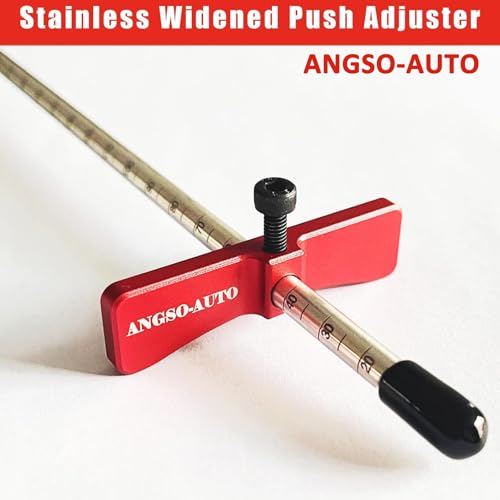 Image of Motorcycle Fork Oil Level Tool with Fork Oil Resistance Syringe Pump,Red Fork Oil Level Adjuster,and Accurate Markings Tube