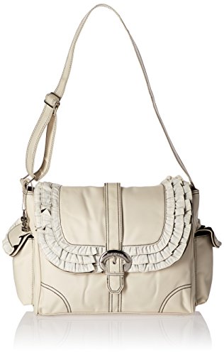 Kalencom Diaper Bag, Miss Prissy Champagne/Chocolate