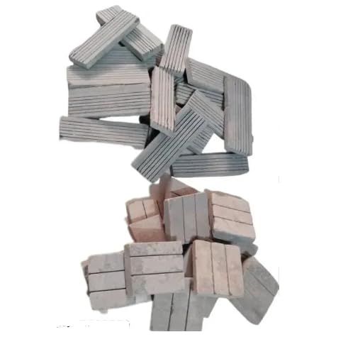 Subhsavitri Decorative Black Slate Groves and Slate Pencil Mix, 2 kg, Earthy and Crunchy