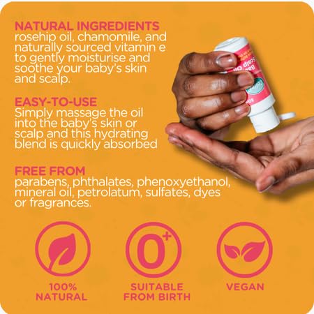 Colief Baby Scalp Oil 30ml Soothing Moisturising Oil for Baby Scalp and Skin Preventative of Itchy, Flaky, Dry, Damaged Skin - Image 4