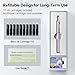 WRITECH Retractable Fountain Pen Set: Fine Nib Black Ink Premium Gift Box Includes 10 Cartridges, Perfect for Graduation Anniversaries Birthdays
