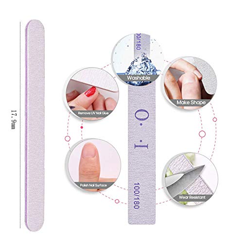 3 Farben gel Builder Set Gel Nagelgel Set mit uv lampe, Slip L?sung, Dual-ended Nagelb??¨¬1rste, Nagelfeile und… – Bild 8