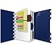 Ampad 25635 Spiral Notebook, Poly Cover, 60 Sht, 5-1/2-Inch x8-1/2-Inch , Navy