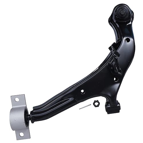 Image of Detroit Axle - 6pc Front End Suspension Kit for 2000-2003 Nissan Maxima, 2000-2001 Infiniti I30, 2002-2004 I35, 2 Lower Control Arms w /Ball Joints 4 Inner & Outer Tie Rods Replacement