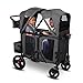 Baby Stroller, Wagon for Kids, Outside Toys for Toddlers 1-3, Outdoor Play Rolling Cart, Beach Cart with Wheels, Radio Flyer Voya Stroller Wagon, Gray, for Ages 6+ Months