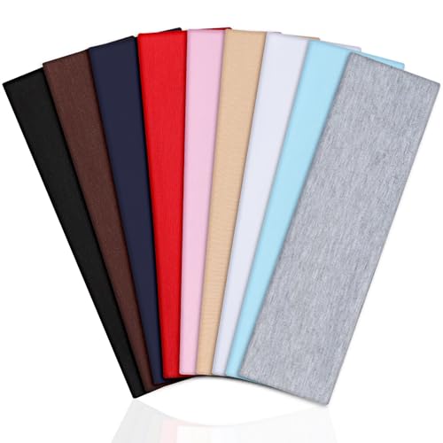 9 Pack Headbands for Women Non Slip - Elastic Hair Bands for Womens Hair