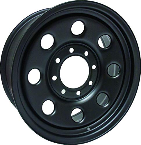 RTX, Steel Rim, New Aftermarket Wheel, 18X6.5, 8X165.1, 121.3, 25, Black finish X48165