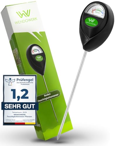 WENDOWERK Boden Feuchtigkeitsmesser für Pflanzen
