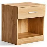 【Polyvalence】Parfait comme table de chevet, table d'appoint ou petit meuble de rangement, ce meuble s'adapte à tous les espaces de votre maison.